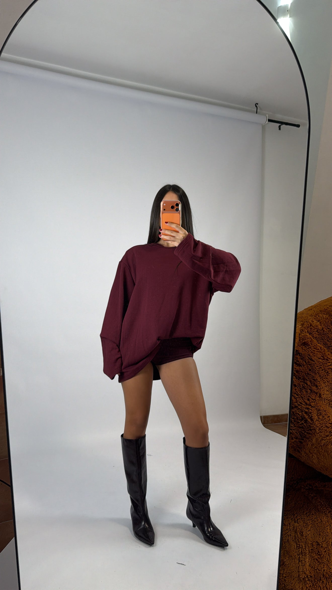 felpone con spalline