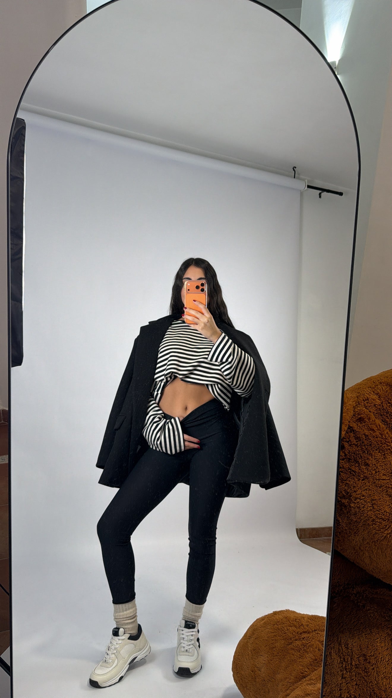 maglia lunga manica righe