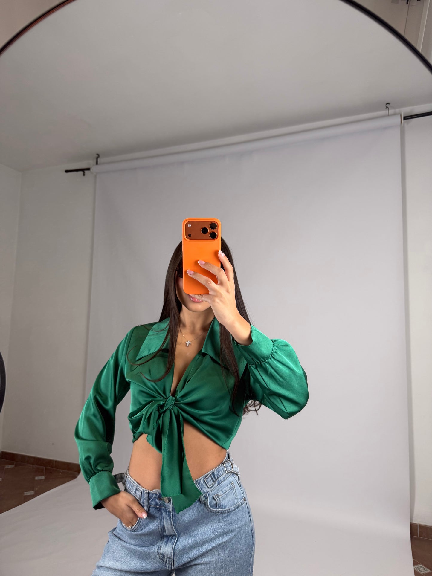 camicia verde