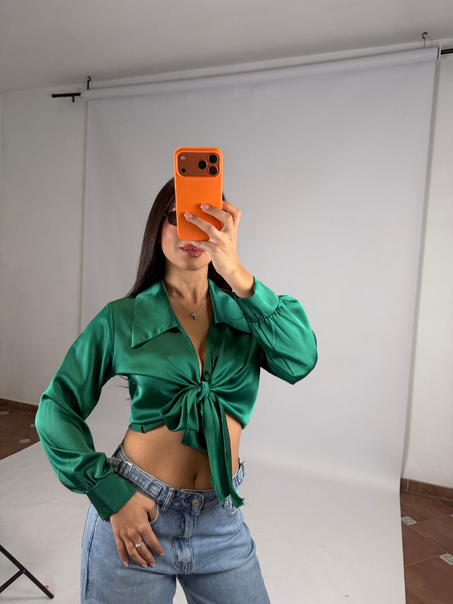 camicia verde